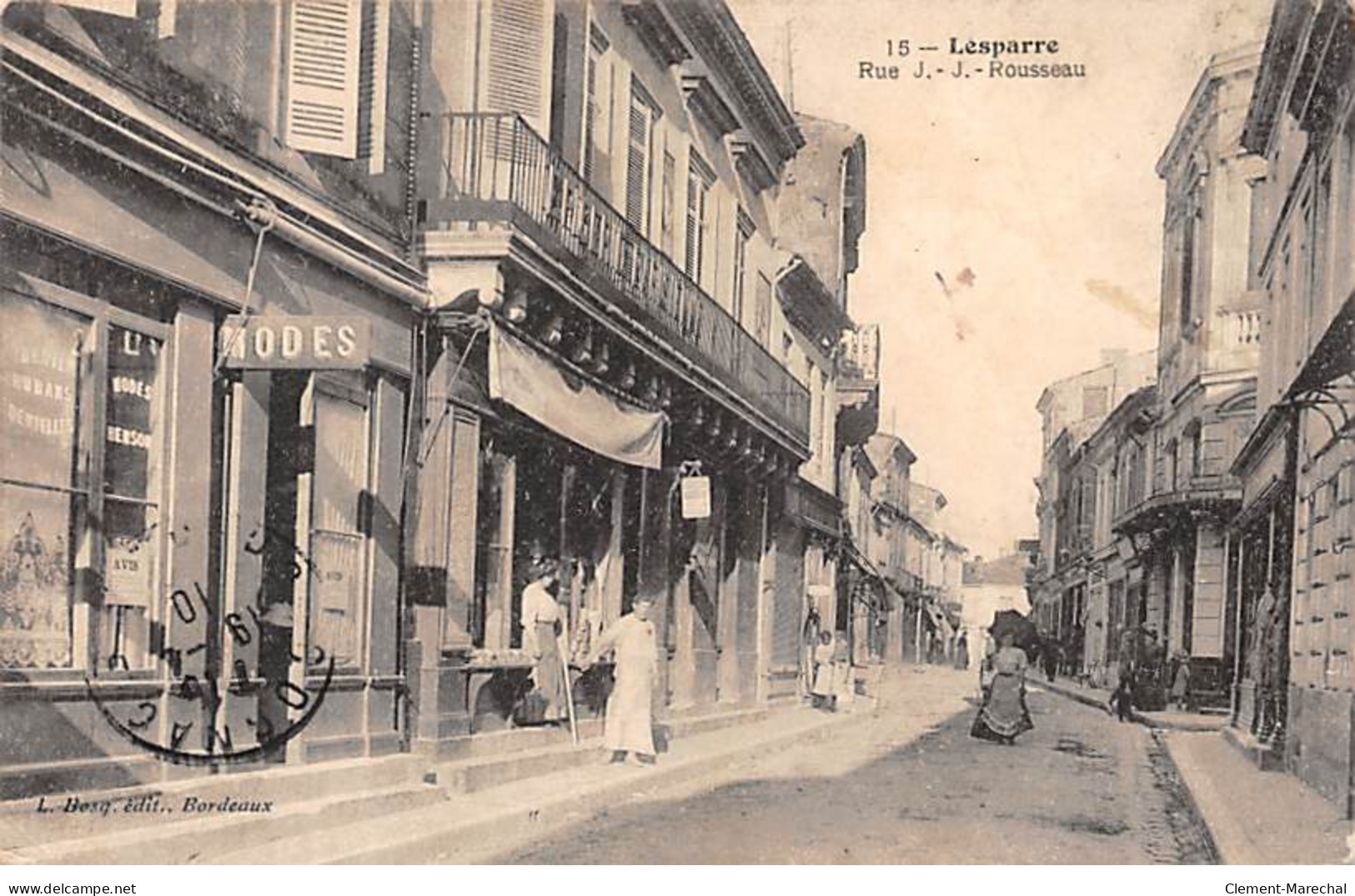 LESPARRE - Rue J. J. Rousseau - Très Bon état - Lesparre Medoc