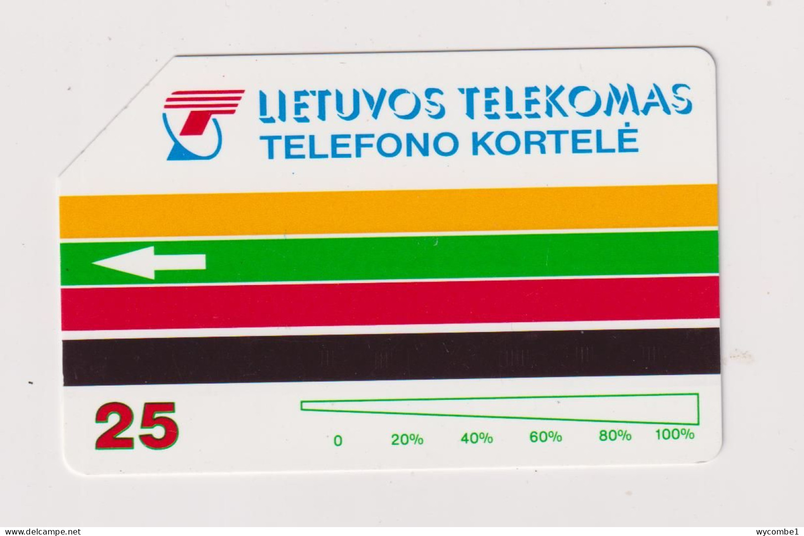 LITHUANIA -   Ventus Urmet Phonecard - Litauen