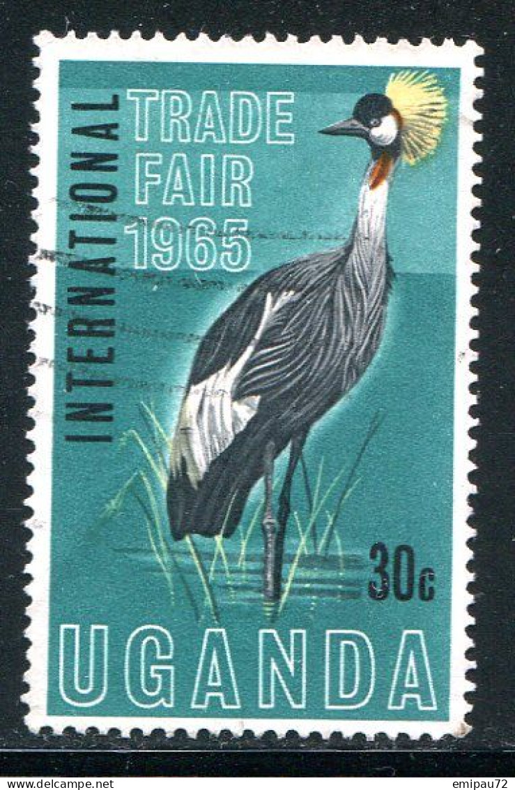 OUGANDA- Y&T N°62- Oblitéré (oiseau) - Uganda (1962-...)