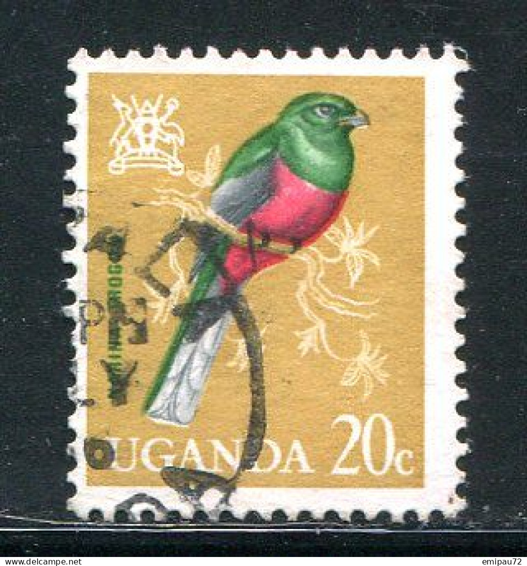 OUGANDA- Y&T N°67- Oblitéré (oiseau) - Ouganda (1962-...)