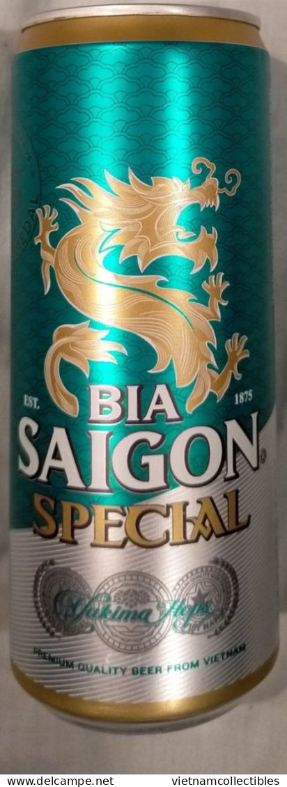 Viet Nam Vietnam Saigon Special 330ml Empty Beer Can - Opened By 2 Holes - Dosen