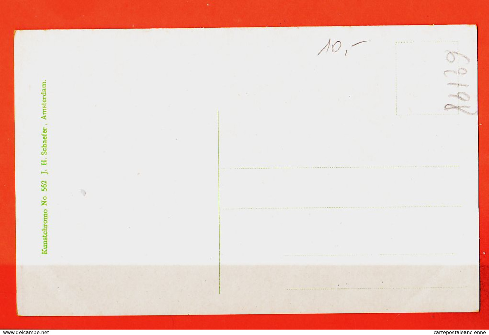 36562 / ⭐ ♥️ Rare HILVERSUM Noord-Holland Kerkbrink Hof Van HOLLAND 1910s SCHAEFER'S Kunstchromo 562 Nederland - Hilversum