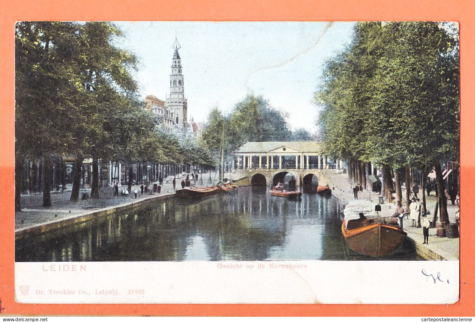 36544 / ⭐ LEIDEN Zuid-Holland Gezicht Op De KORENBEURS 1905s à WIERSNUM Pieterburen-TRENKLER 22985 Netherlands Pays-Bas - Leiden