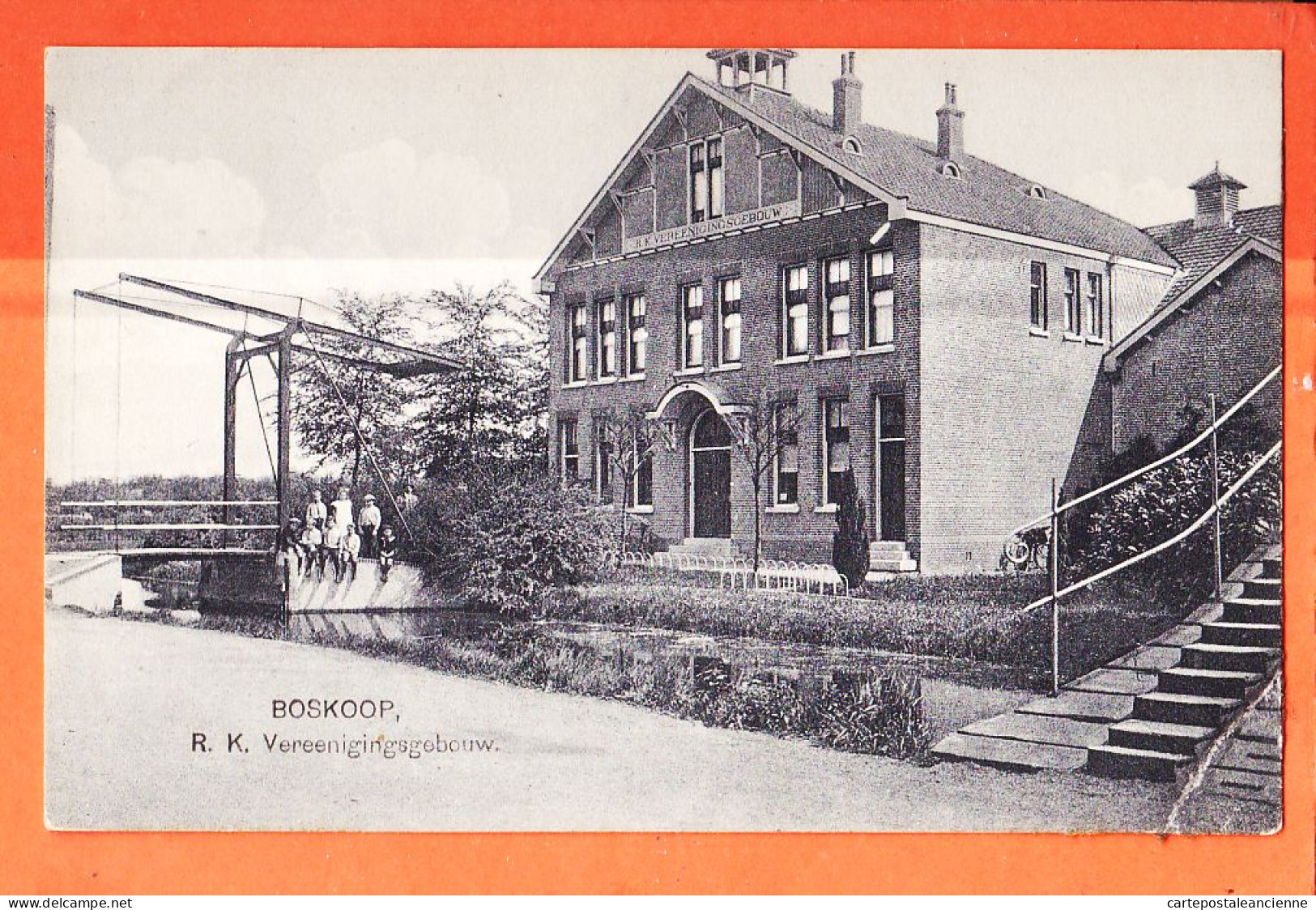 36538 / ⭐ BOSKOOP Zuid-Holland R.K Vereenigingsgebouw Batiment Associatif 1900s Nederland Pays-Bas N°12467 - Boskoop