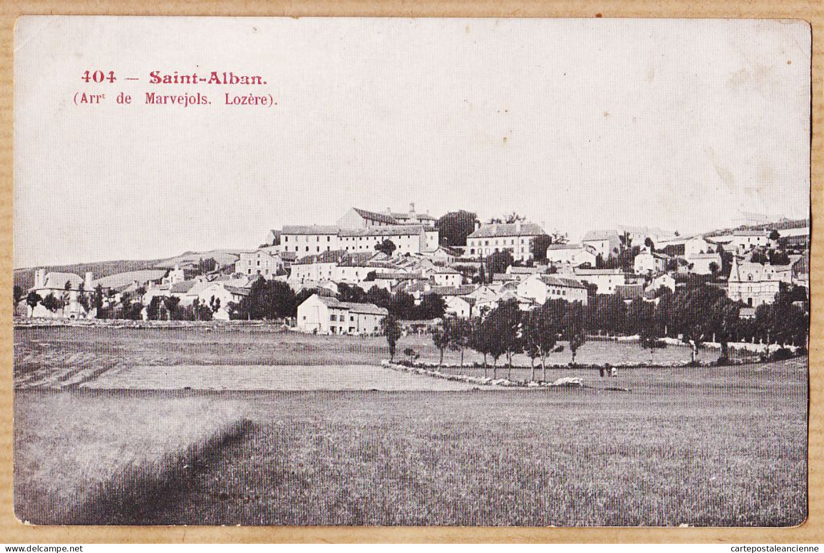 36851 / ⭐ SAINT-ALBAN 48-Lozère Arrondissement MARVEJOLS 1910s Edition CARRIERE RODEZ St - Saint Alban Sur Limagnole