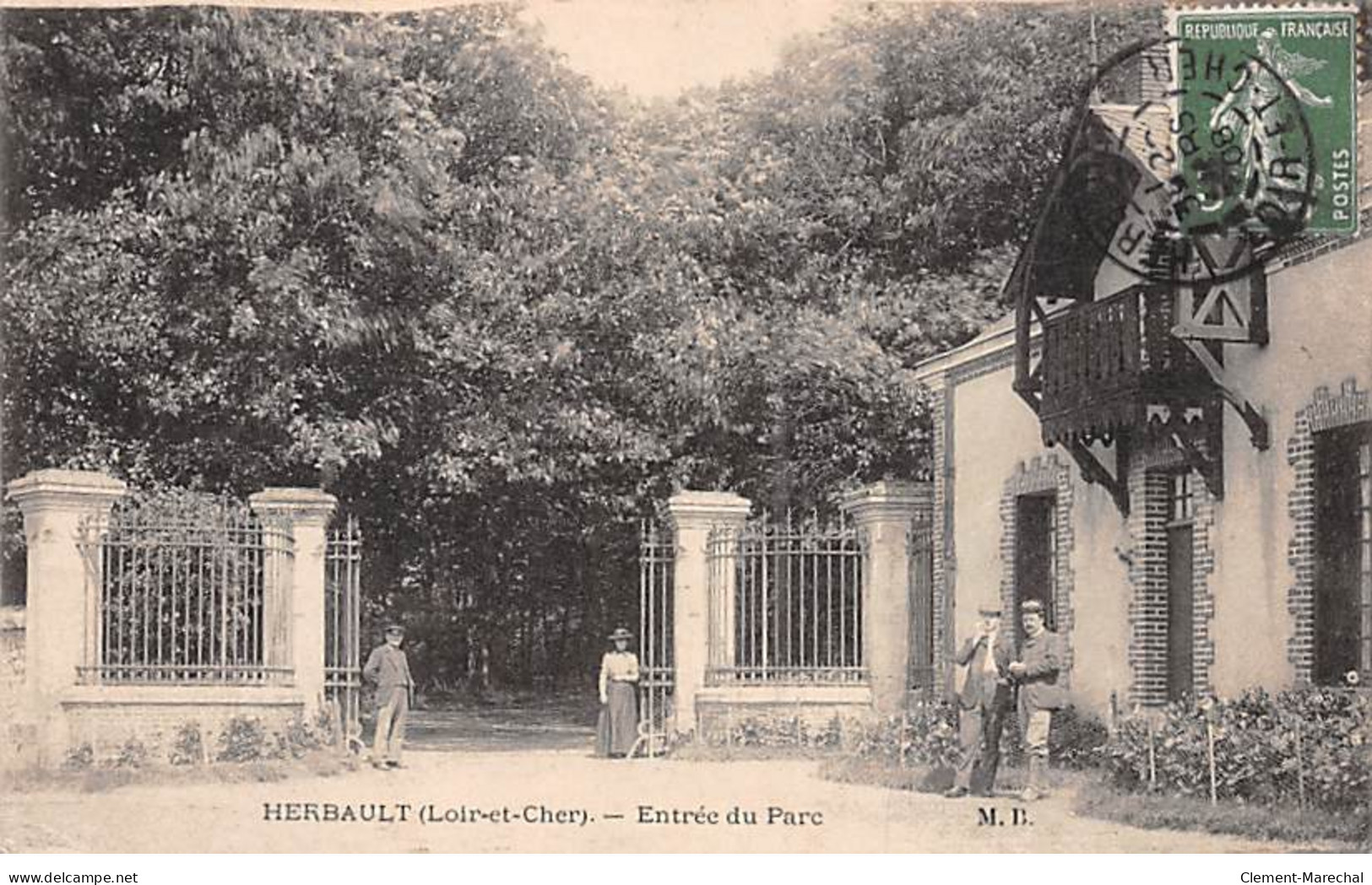HERBAULT - Entrée Du Parc - Très Bon état - Herbault