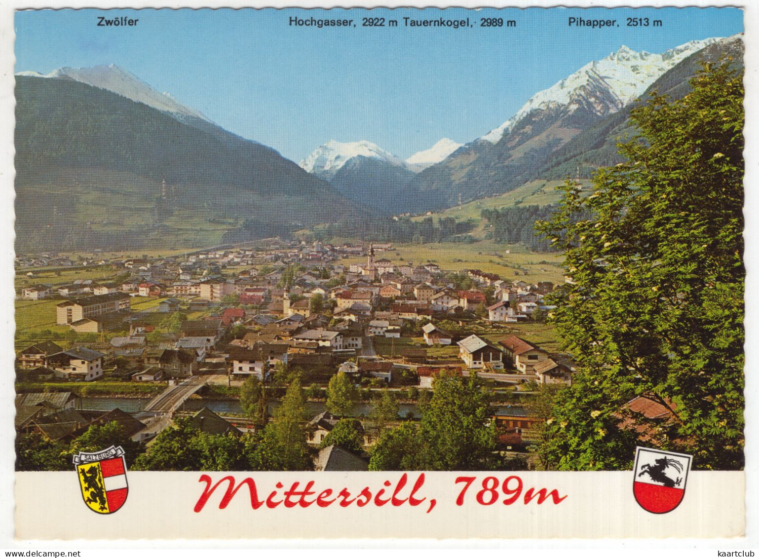 Mittersill, 789 M In Oberpinzgau - (Österreich/Austria) - Mittersill
