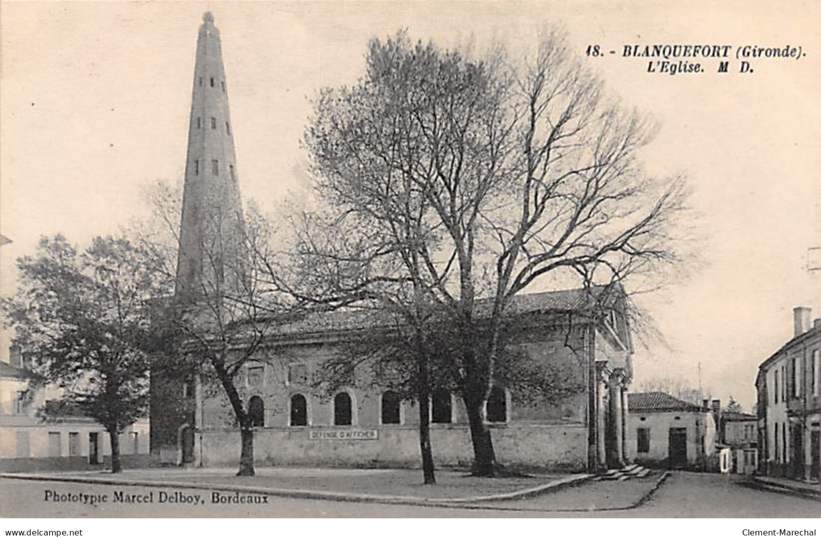 BLANQUEFORT - L'Eglise - Très Bon état - Blanquefort