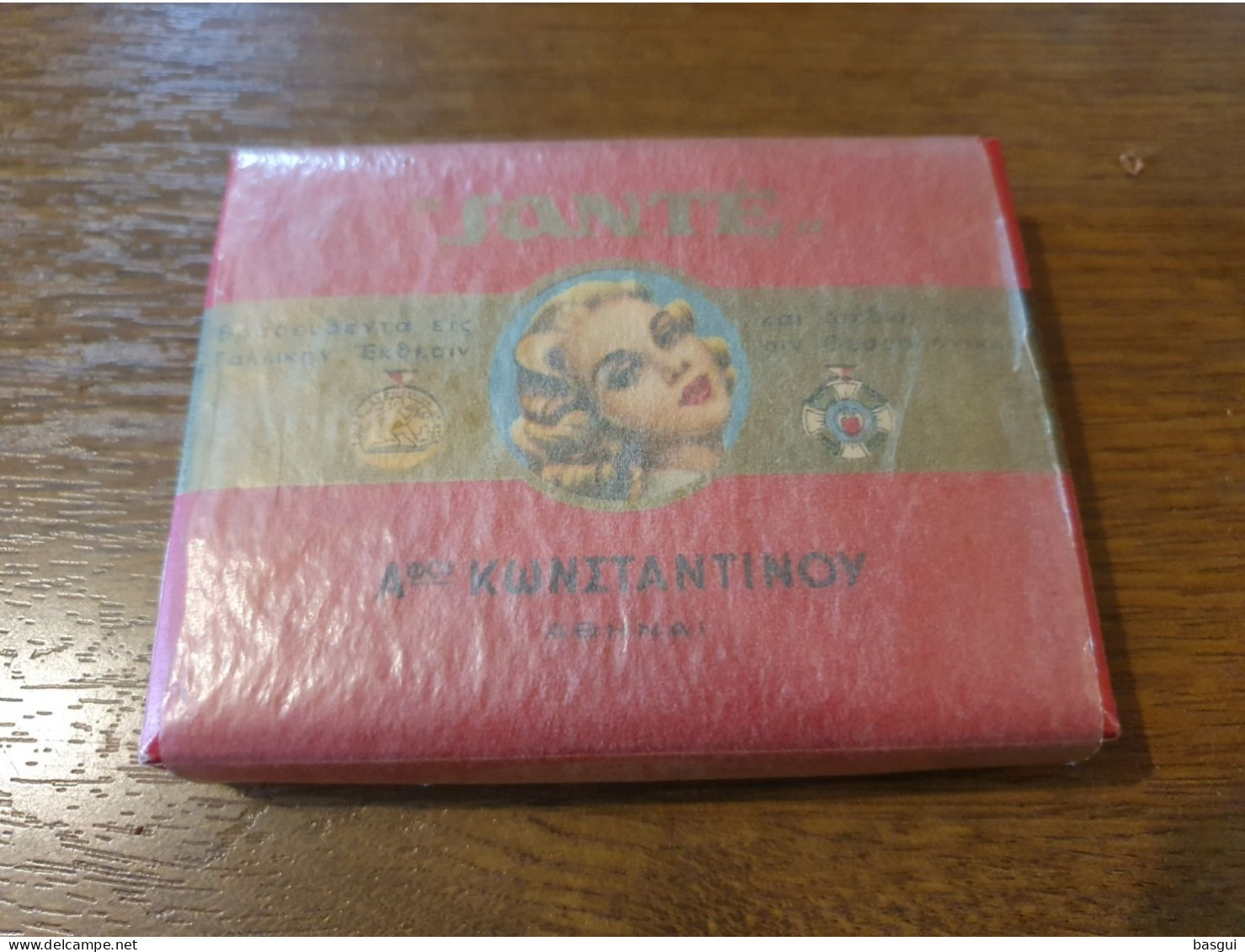 Ancien Paquet De Cigarettes Pour Collection Sante Art Déco Intact - Autres & Non Classés