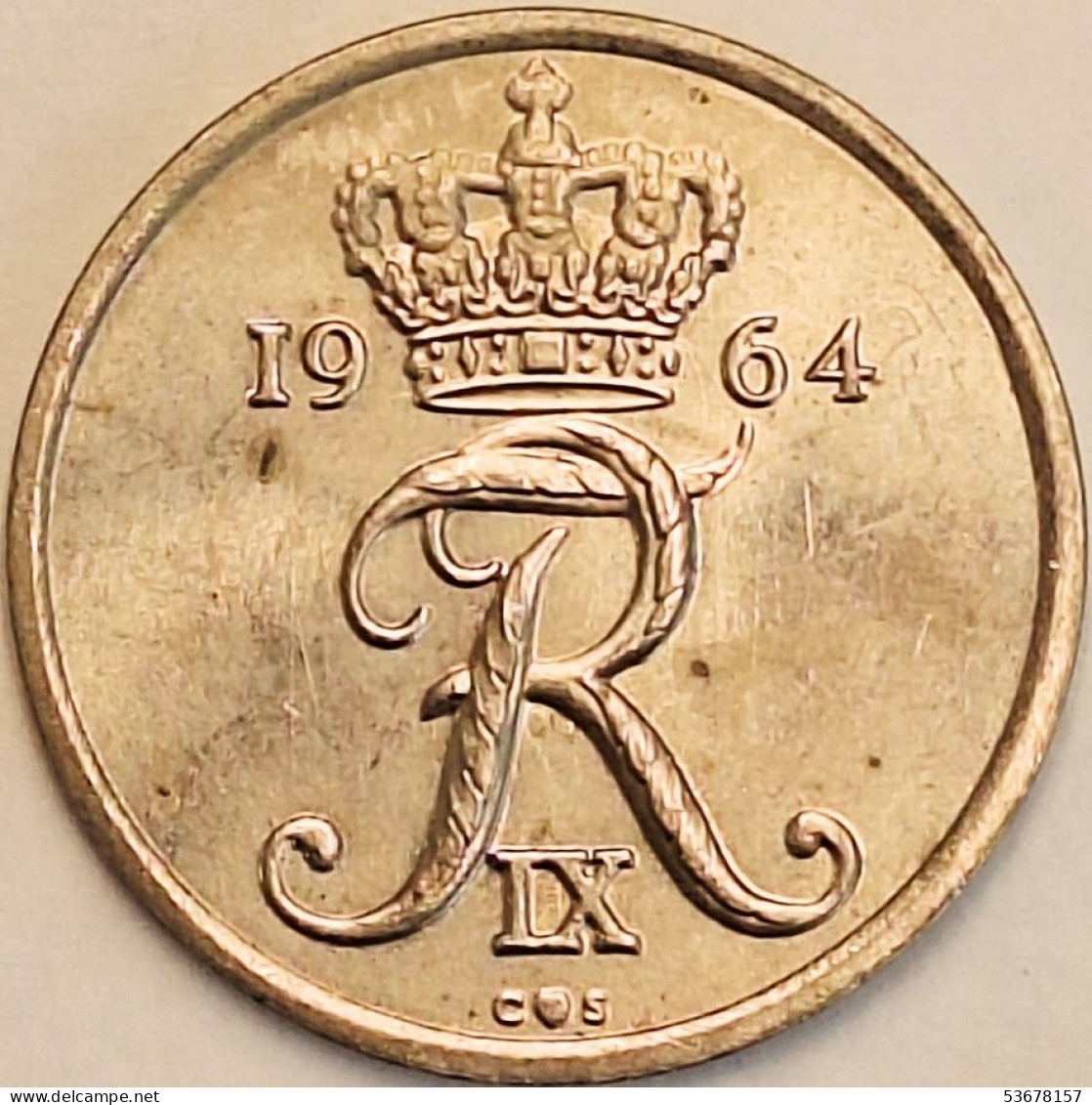 Denmark - 25 Ore 1964, KM# 850 (#3755) - Danemark