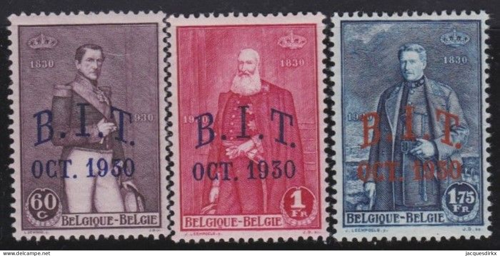 Belgie  .   OBP    .    305/307  .     *       .  Ongebruikt Met Gom   .   /    .   Neuf Avec Gomme - Unused Stamps