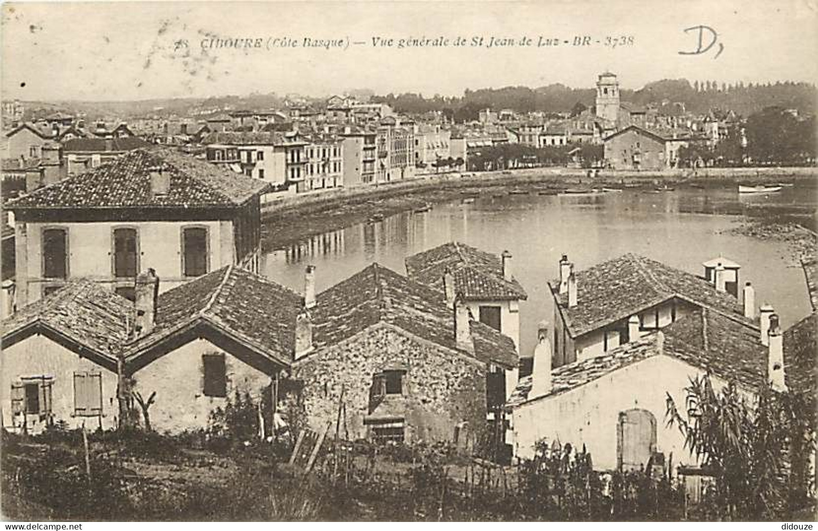 64 - Ciboure - Vue Générale De St Jean Je Luz - CPA - Voir Scans Recto-Verso - Ciboure