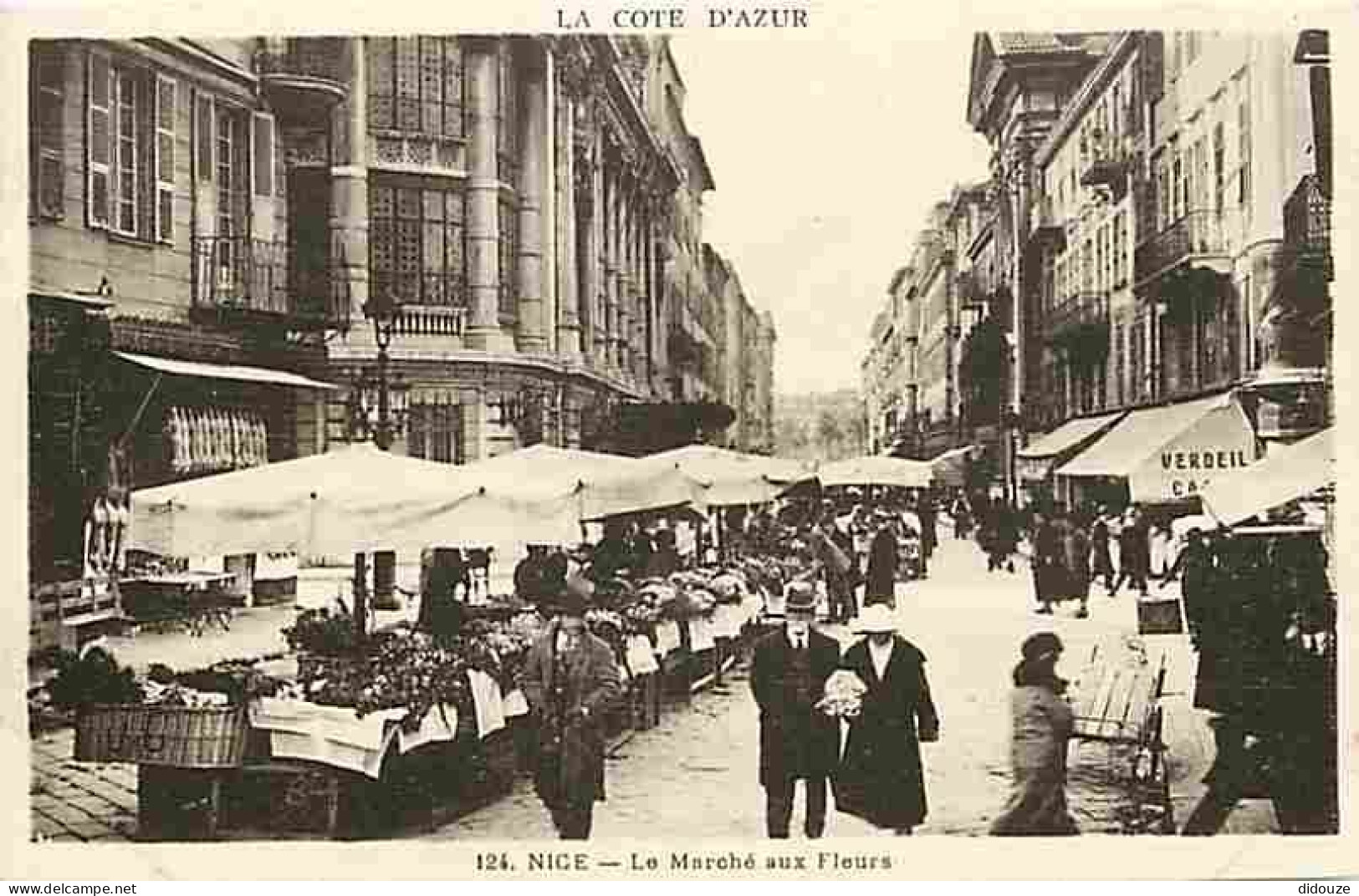 06 - Nice - Le Marché Aux Fleurs - Animée - CPA - Voir Scans Recto-Verso - Marchés, Fêtes