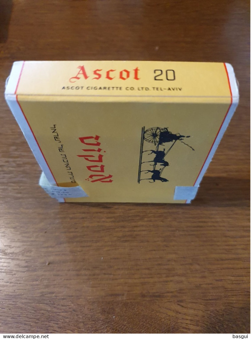 Ancien Paquet De Cigarettes Pour Collection Ascot Intact - Andere & Zonder Classificatie