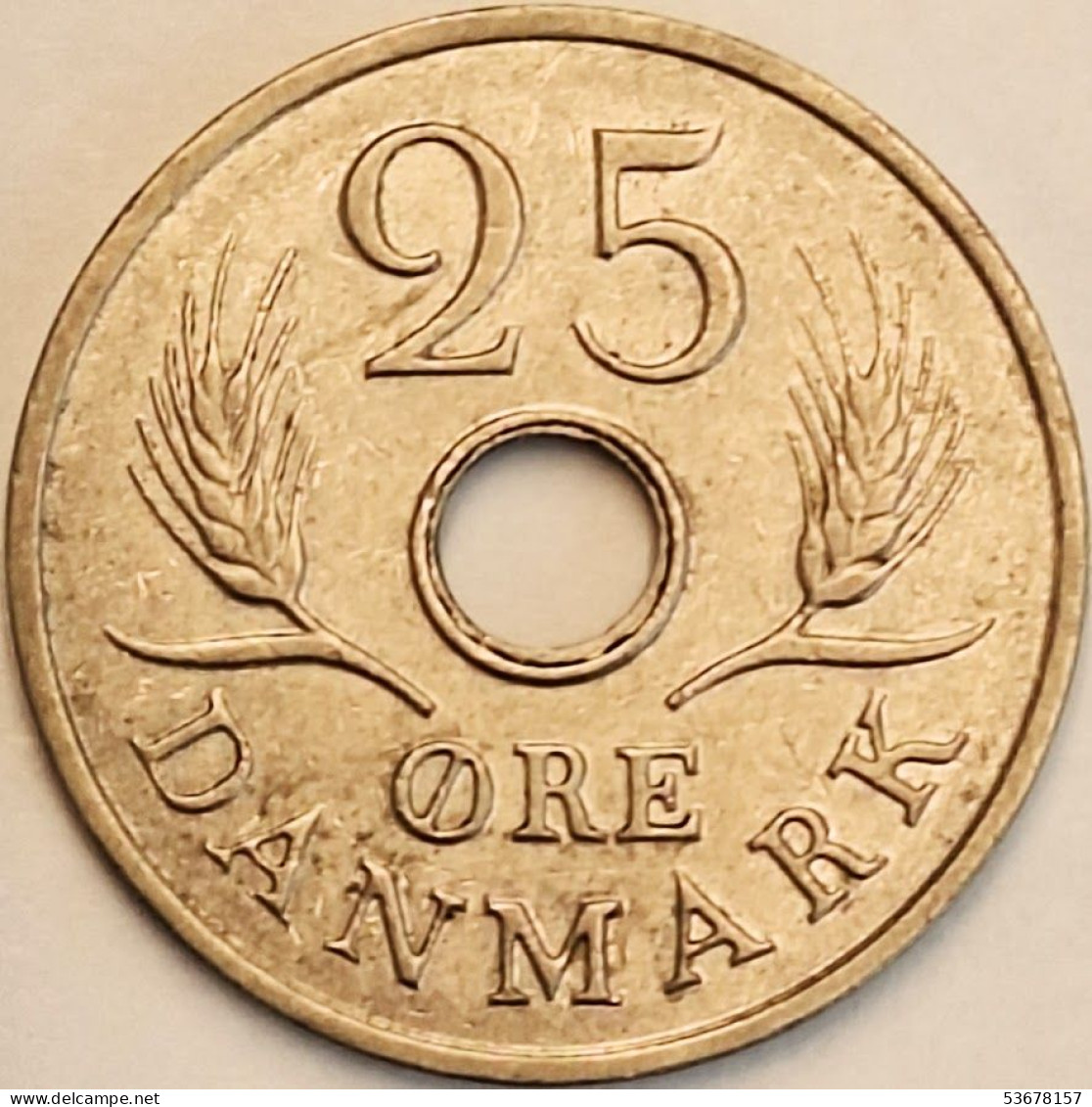 Denmark - 25 Ore 1966, KM# 855.1 (#3756) - Dänemark