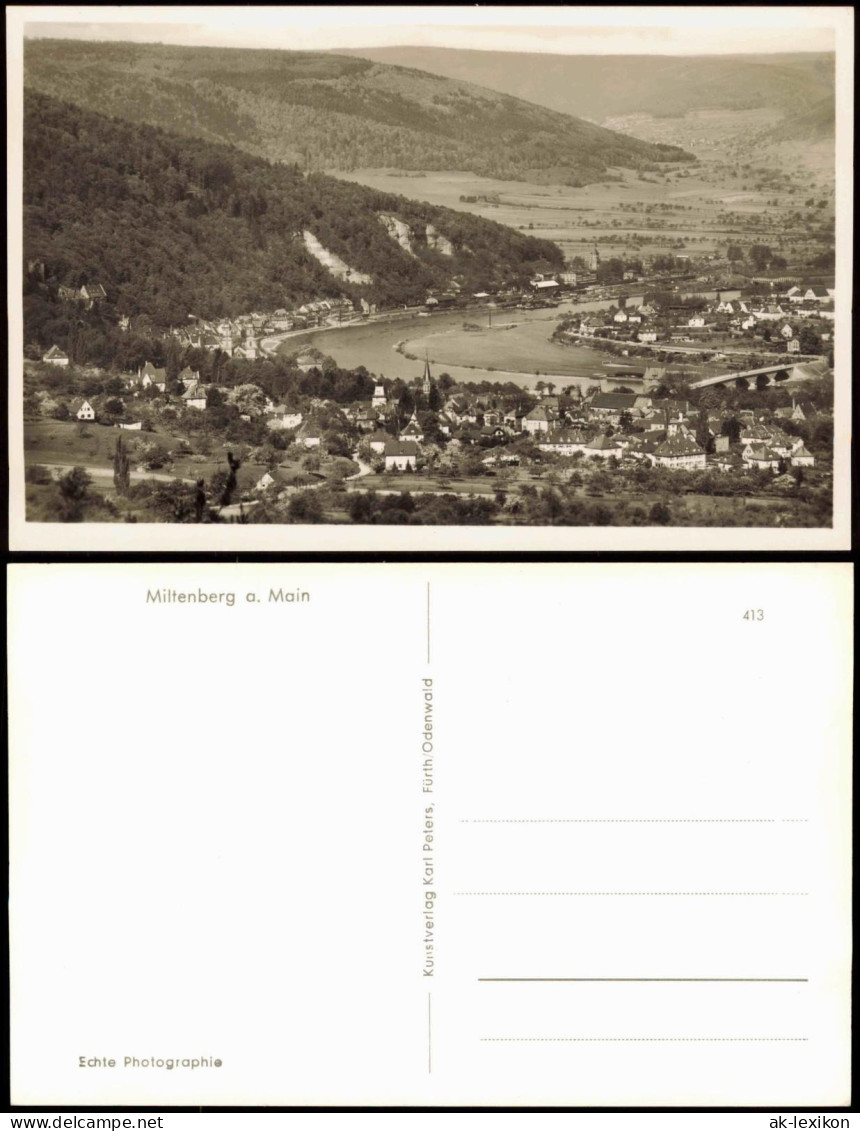 Ansichtskarte Miltenberg (Main) Totale 1963 - Miltenberg A. Main