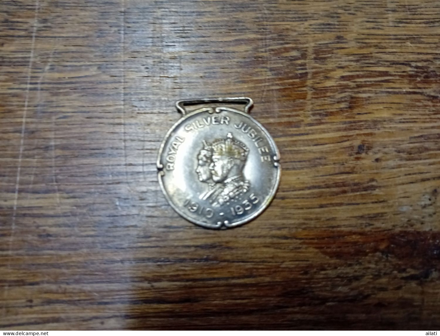 Médaille Royal Silver Jubiler Georges V - Monarchia/ Nobiltà