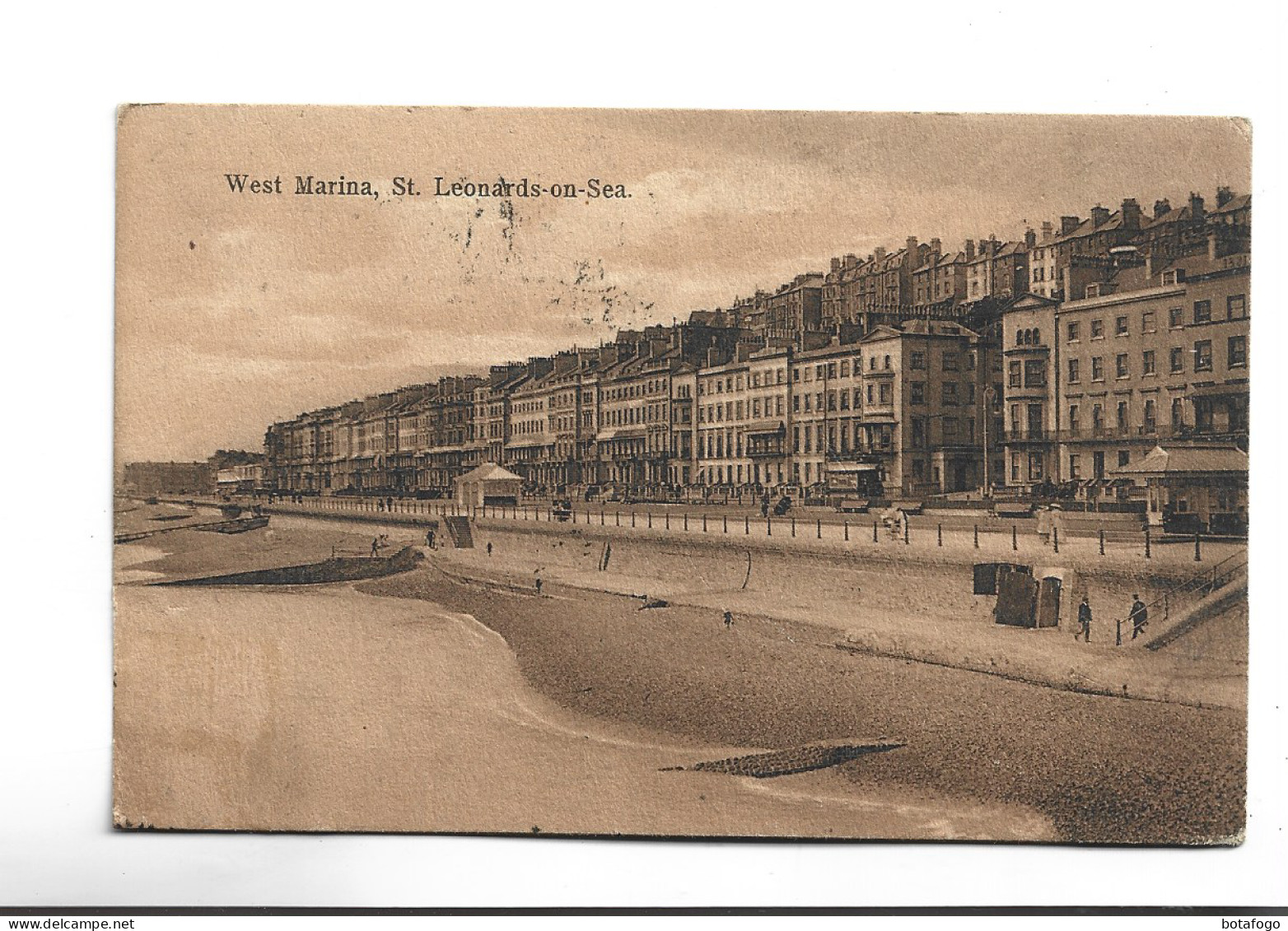 CPA WEST MARINA , ST LEONARDS ON SEA En 1913! - Hastings