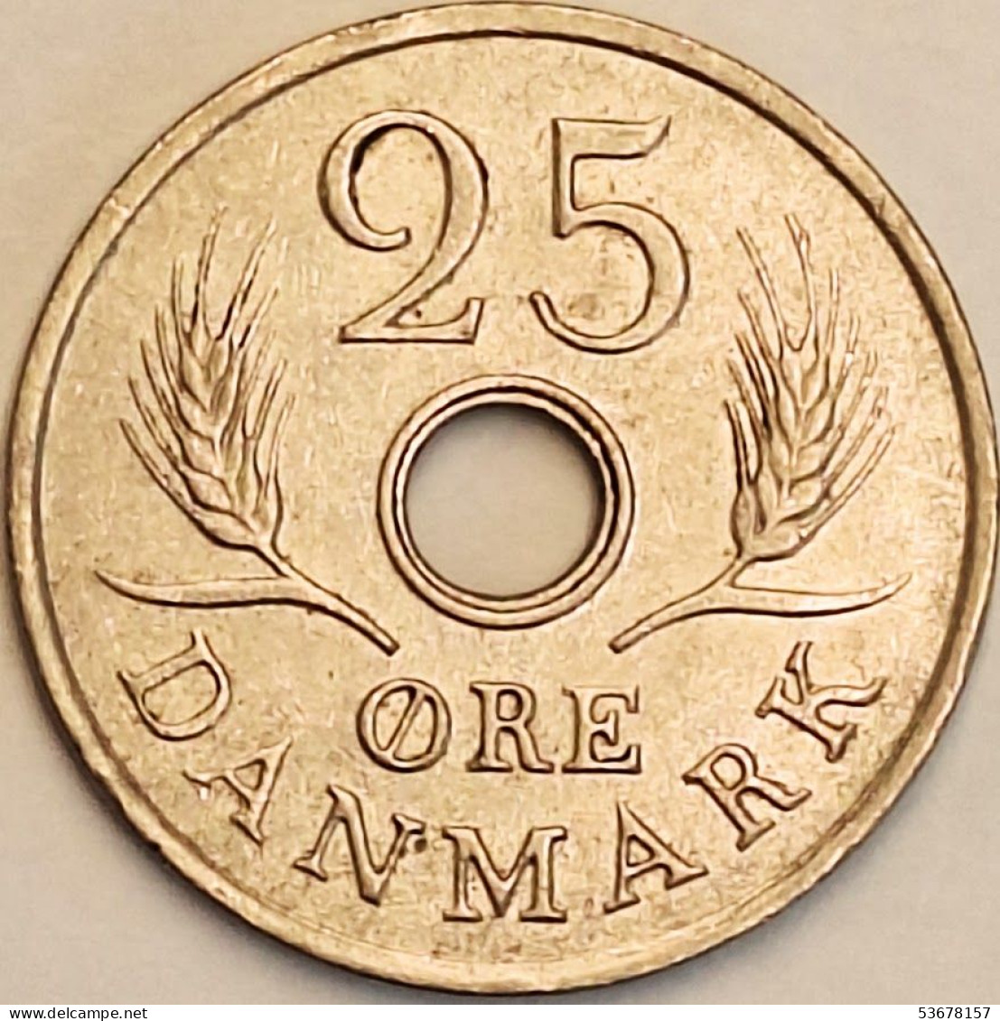 Denmark - 25 Ore 1969, KM# 855.1 (#3758) - Dänemark