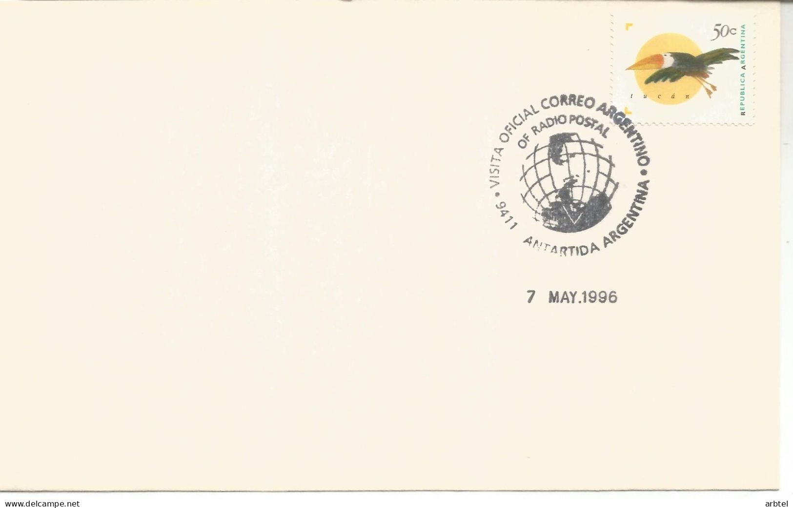 ANTARTICA ANTARCTIC ARGENTINA 1996 OFICINA RADIO POSTAL - Research Stations