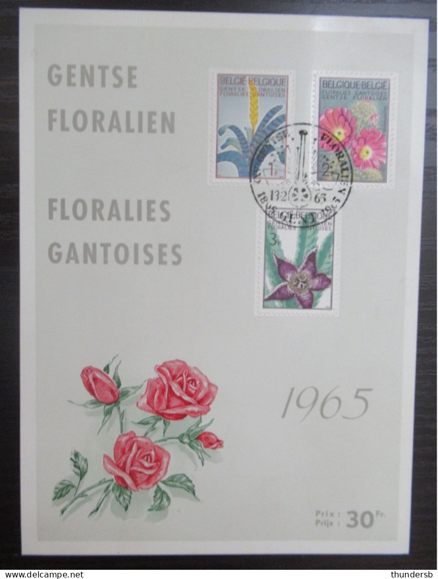 1315/17 'Gentse Floraliën III' - Documentos Conmemorativos