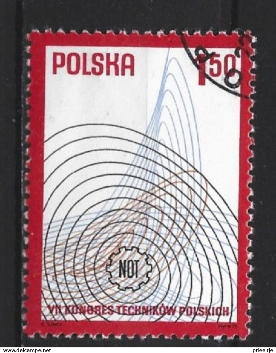 Poland 1977  Technicians' Congress   Y.T. 2327 (0) - Used Stamps