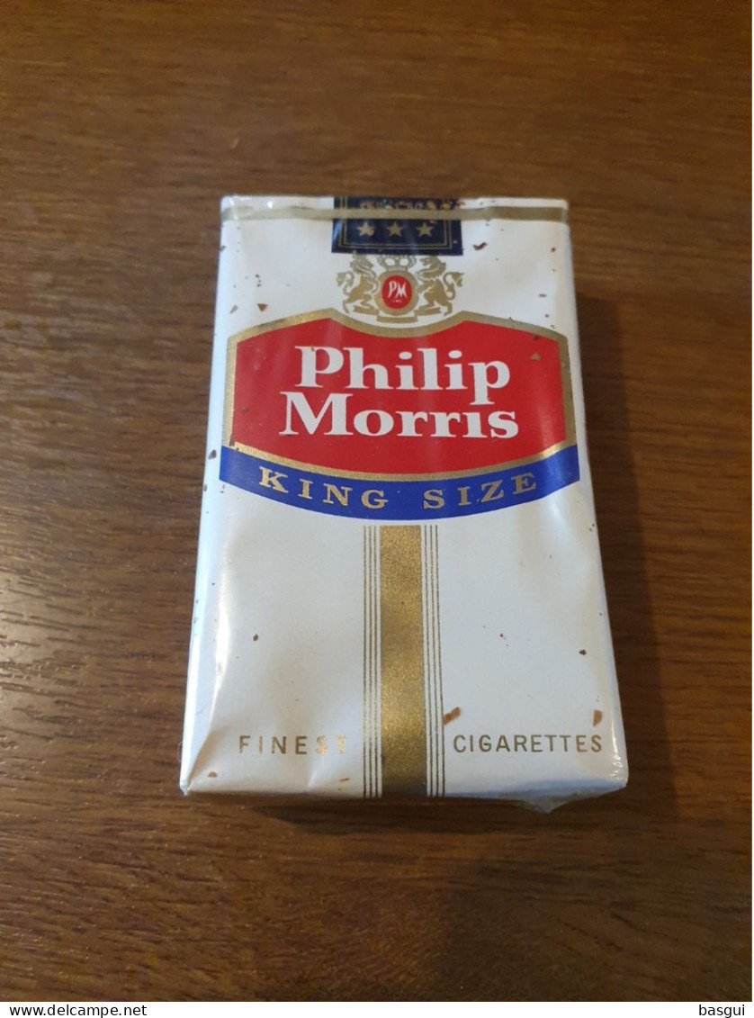Ancien Paquet De Cigarettes Pour Collection Philip Morris Intact - Autres & Non Classés
