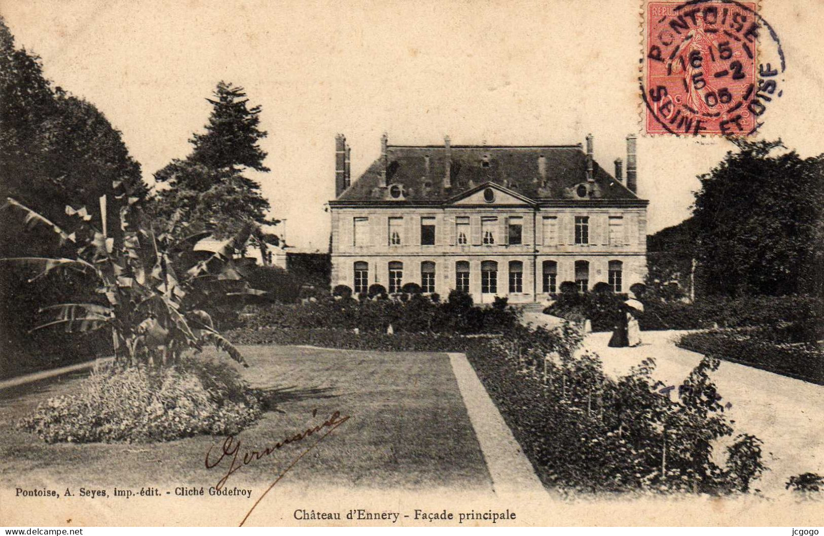 Château D'Ennery  Façade Principale - Ennery