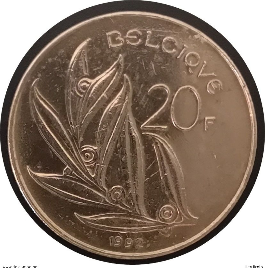 Monnaie Belgique - 1992 - 20 Francs - Baudouin Ier En Français - 20 Francs