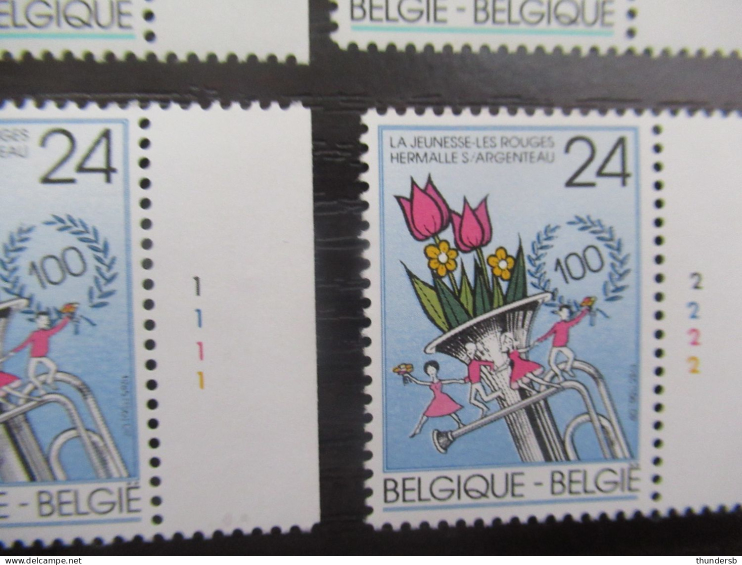 2184/85 'Folklore' - Volledige Set Plaatnummers - Postfris ** - 1981-1990