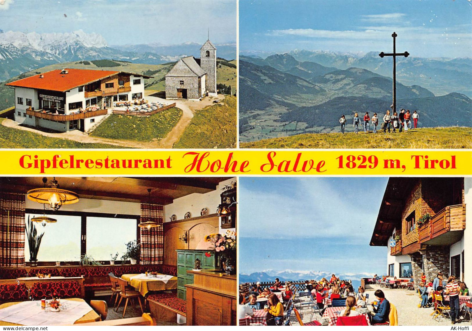 HOPFGARTEN - AUSSICHTSBERG HOHE SALVE, 1829 M GIPFELRESTAURANT - Kitzbühel