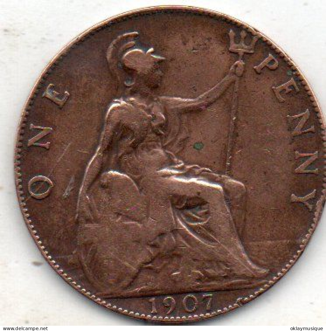 1 Penny 1907 - Israele