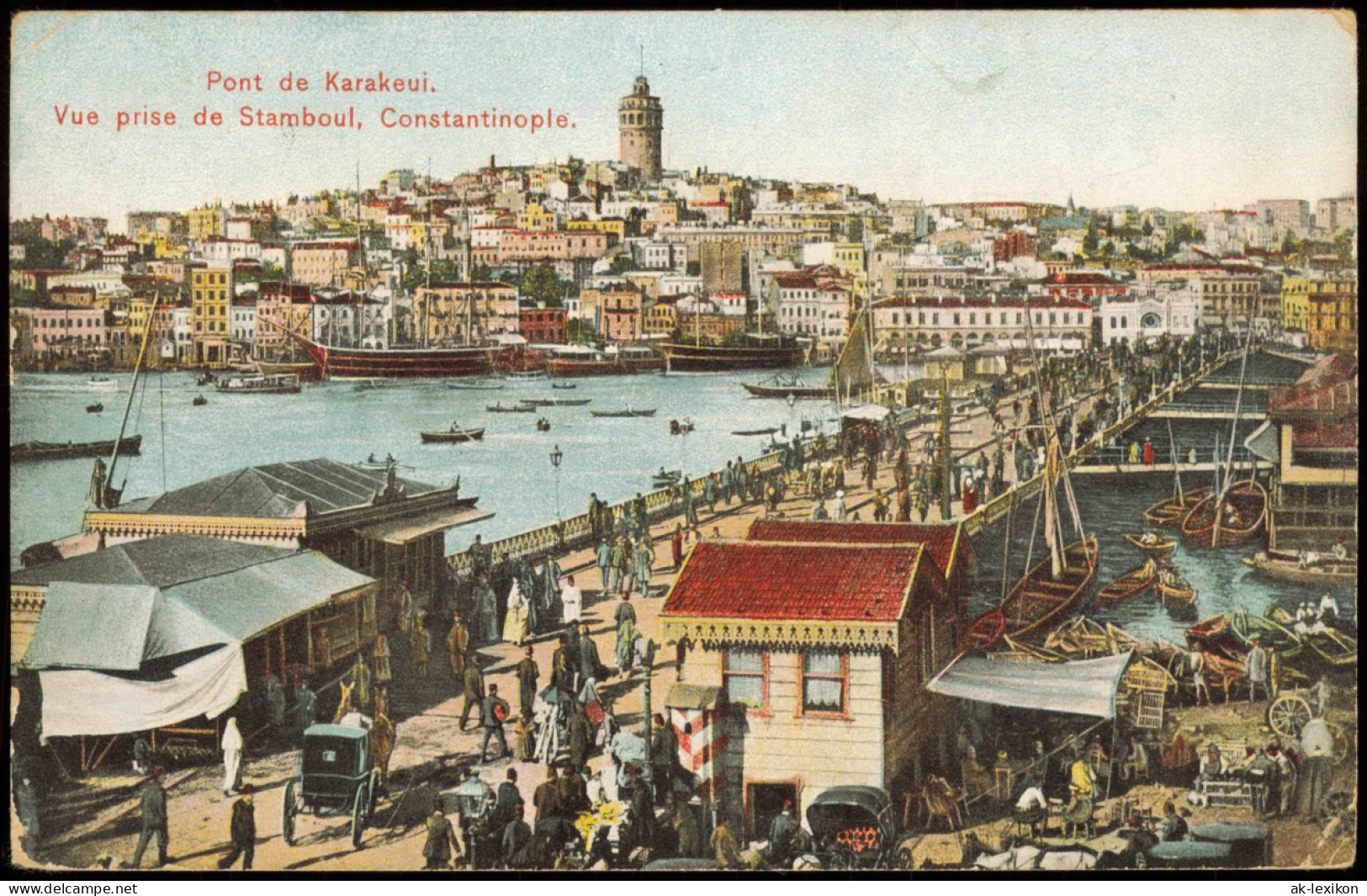 Istanbul Konstantinopel | Constantinople Vue Prise De Stamboul 1914 - Turchia