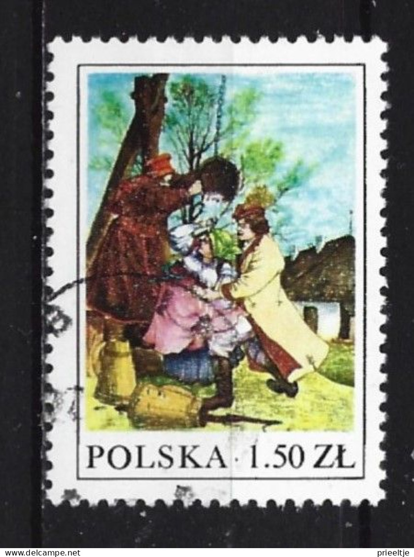 Poland 1977 Paintings   Y.T. 2340 (0) - Used Stamps