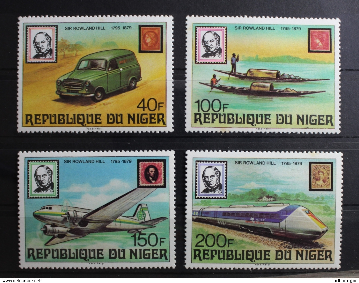 Niger 662-665 Postfrisch Verkehr #RX734 - Níger (1960-...)