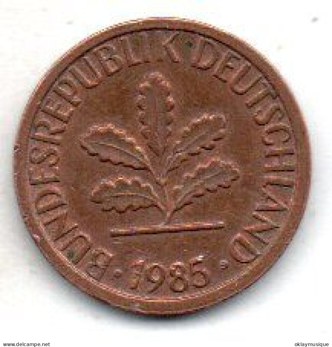 1 Pfennig 1985F - 1 Pfennig