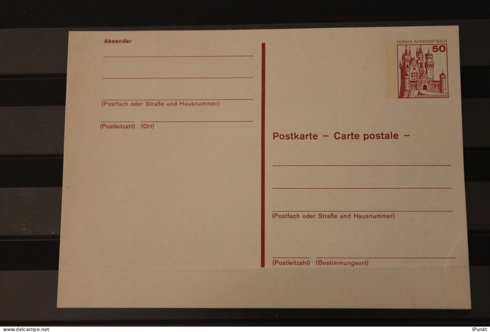 Berlin 1977; Ganzsache Burgen & Schlösser BuS: Postkarte  P 105; Ungebraucht - Postkarten - Ungebraucht
