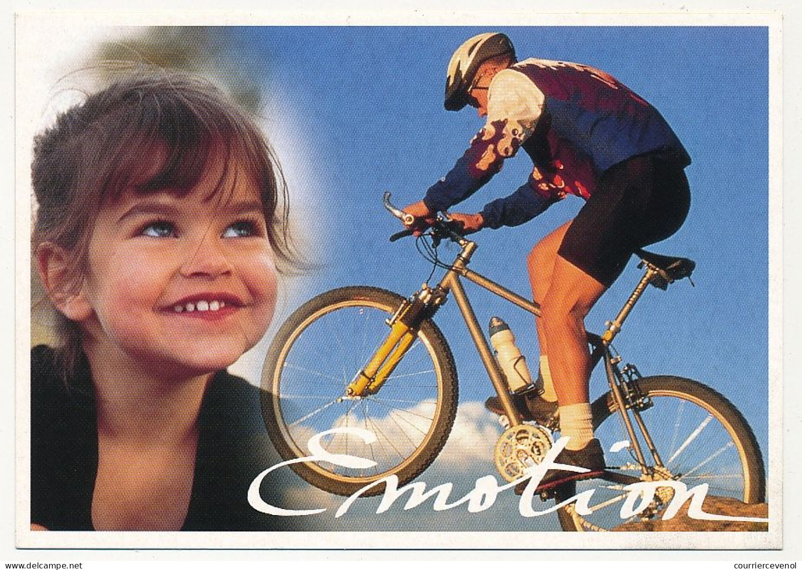 3 Cartes Postales PAP - Cyclisme - Evasion, Emotion, Sensation - Cartoline Postali E Su Commissione Privata TSC (ante 1995)