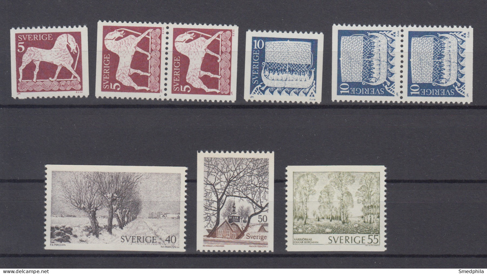 Sweden 1973 - Michel 799-803 MNH ** - Unused Stamps