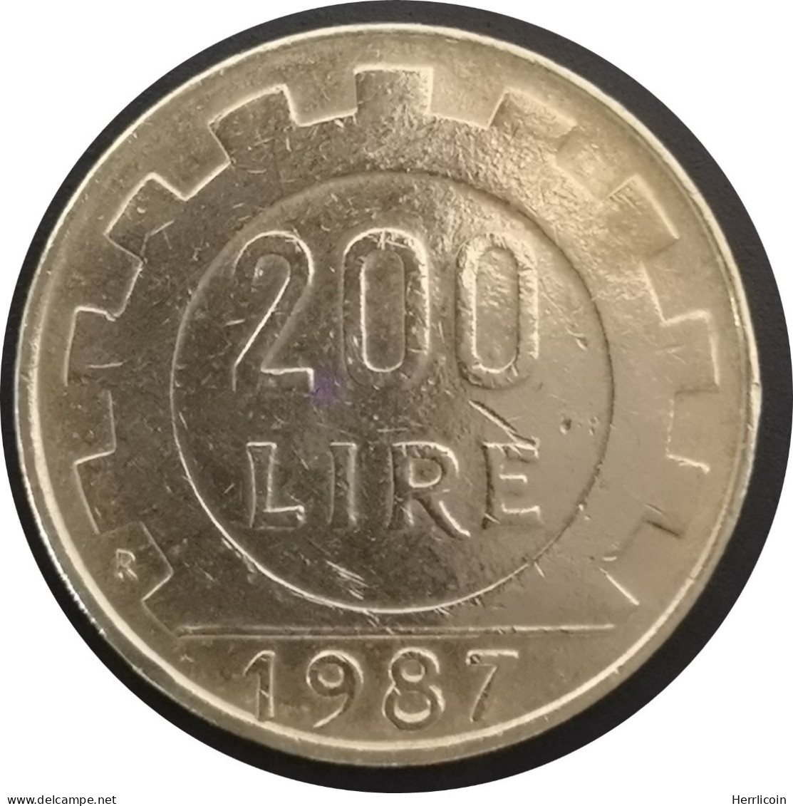 Monnaie Italie - 1987 - 200 Lire - 200 Liras