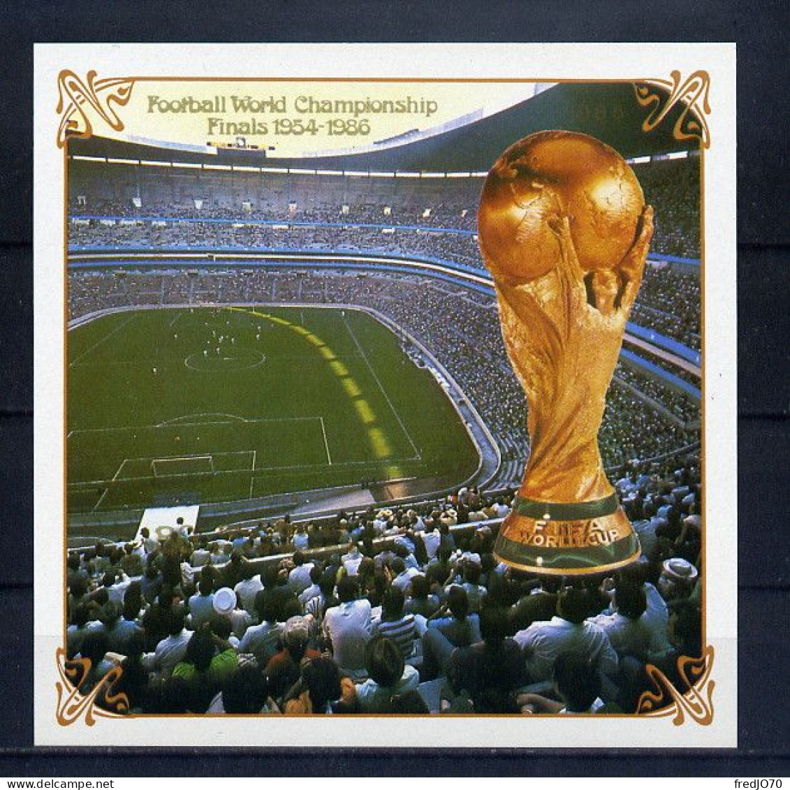 Corée Bloc Non Dentelé Imperf Football CM 86 ** - 1986 – Mexiko