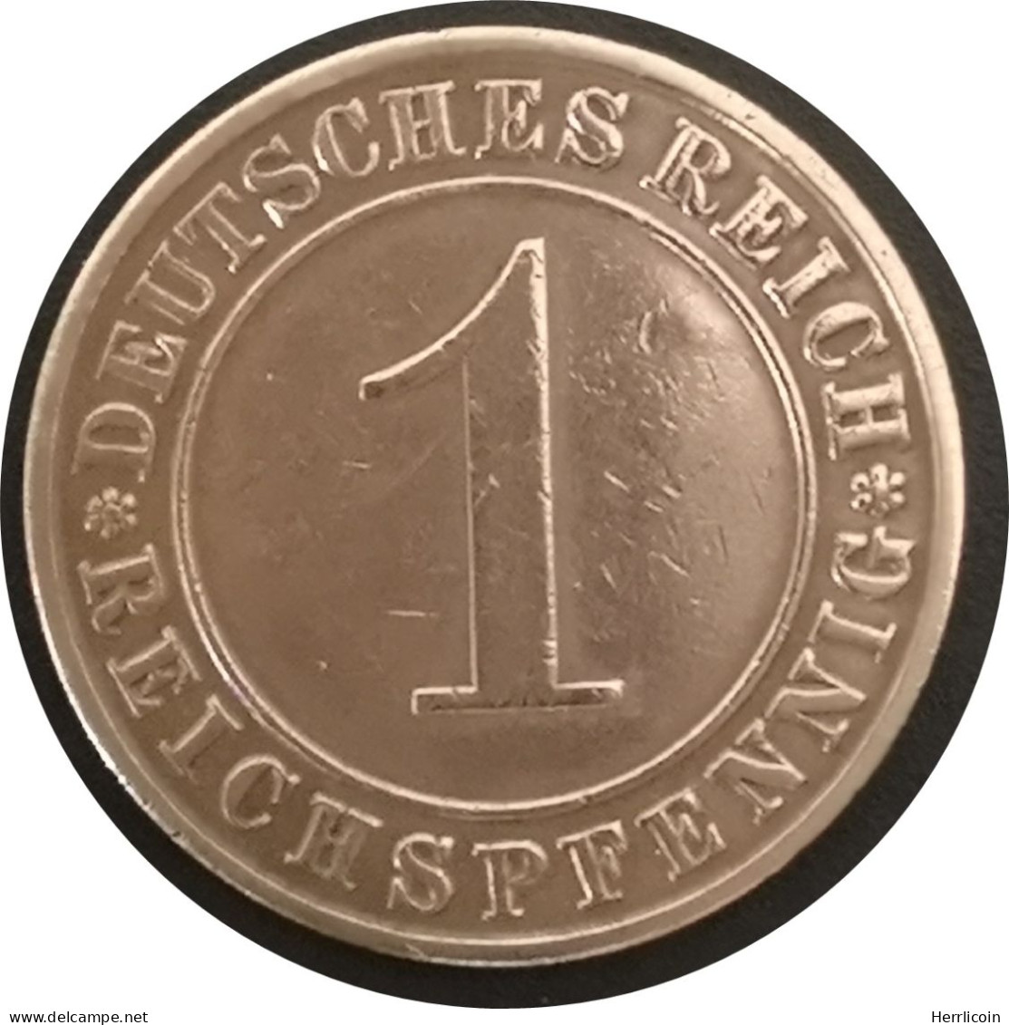 Monnaie Allemagne - 1935 A - 1 Reichspfennig - 1 Renten- & 1 Reichspfennig