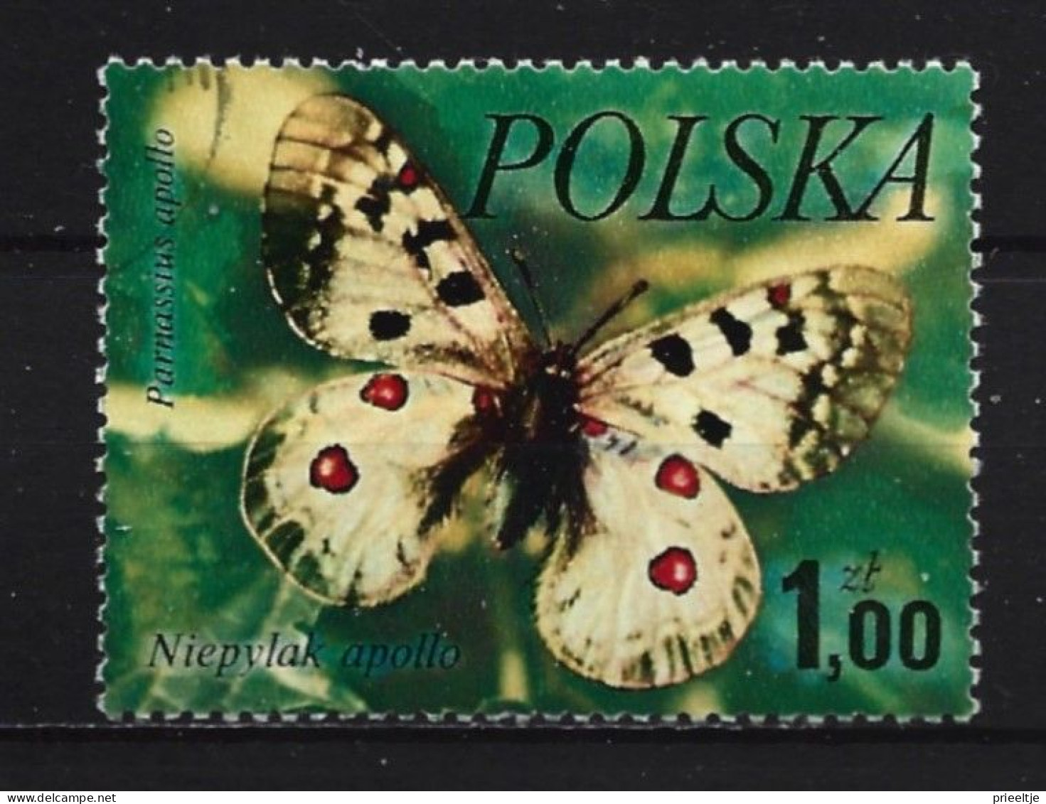 Poland 1977  Butterfly  Y.T. 2345 (0) - Used Stamps