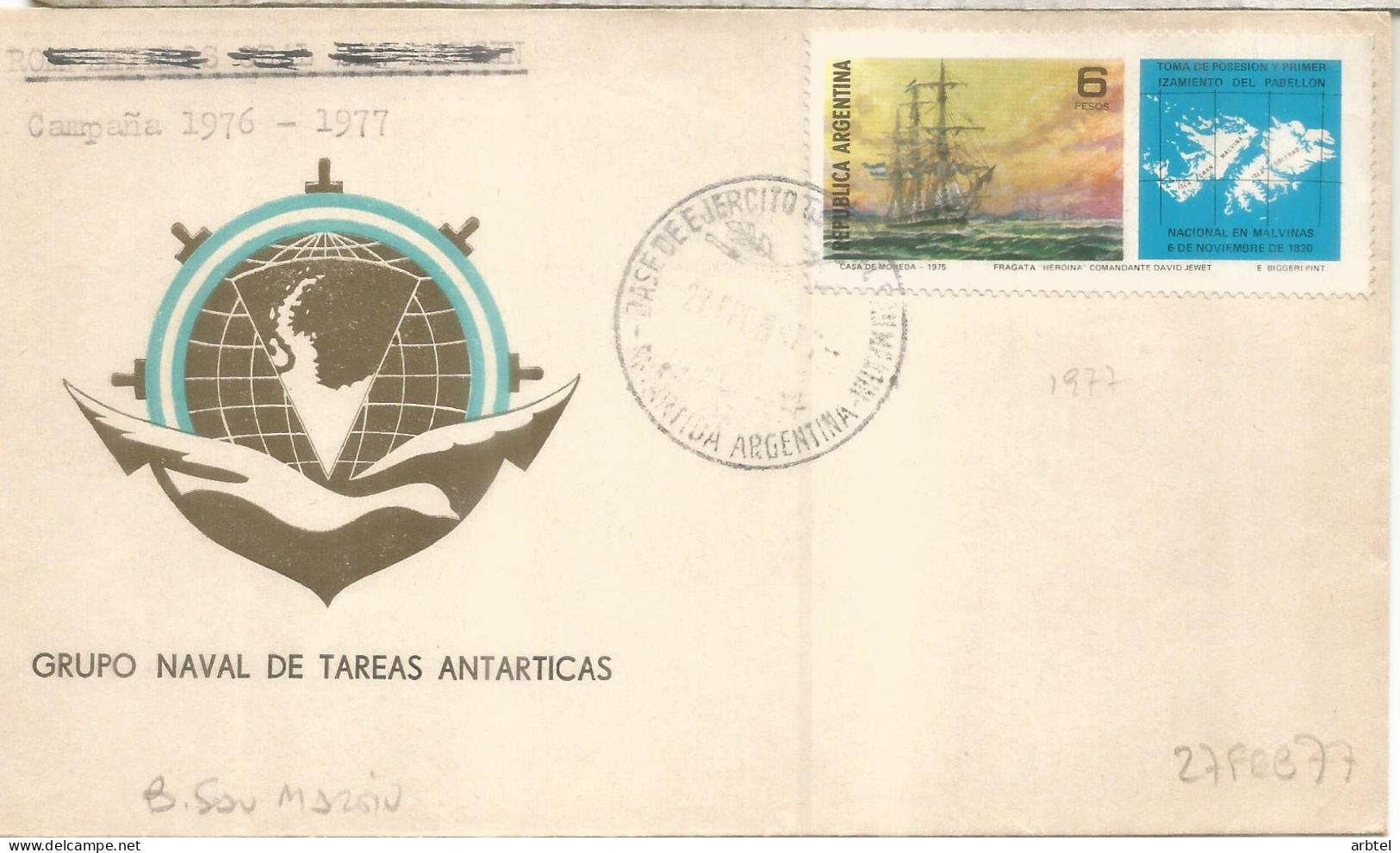 ANTARTICA ANTARCTIC ARGENTINA BASE SAN MARTIN - Forschungsstationen