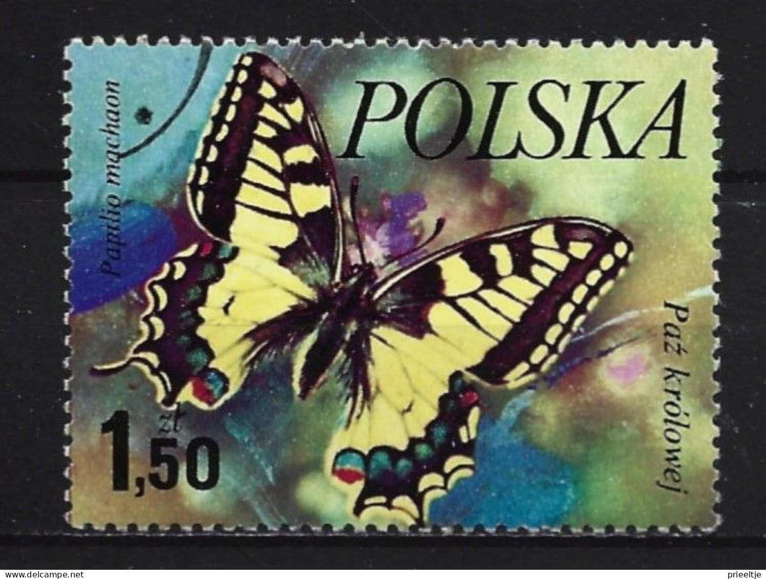 Poland 1977  Butterfly  Y.T. 2347 (0) - Used Stamps