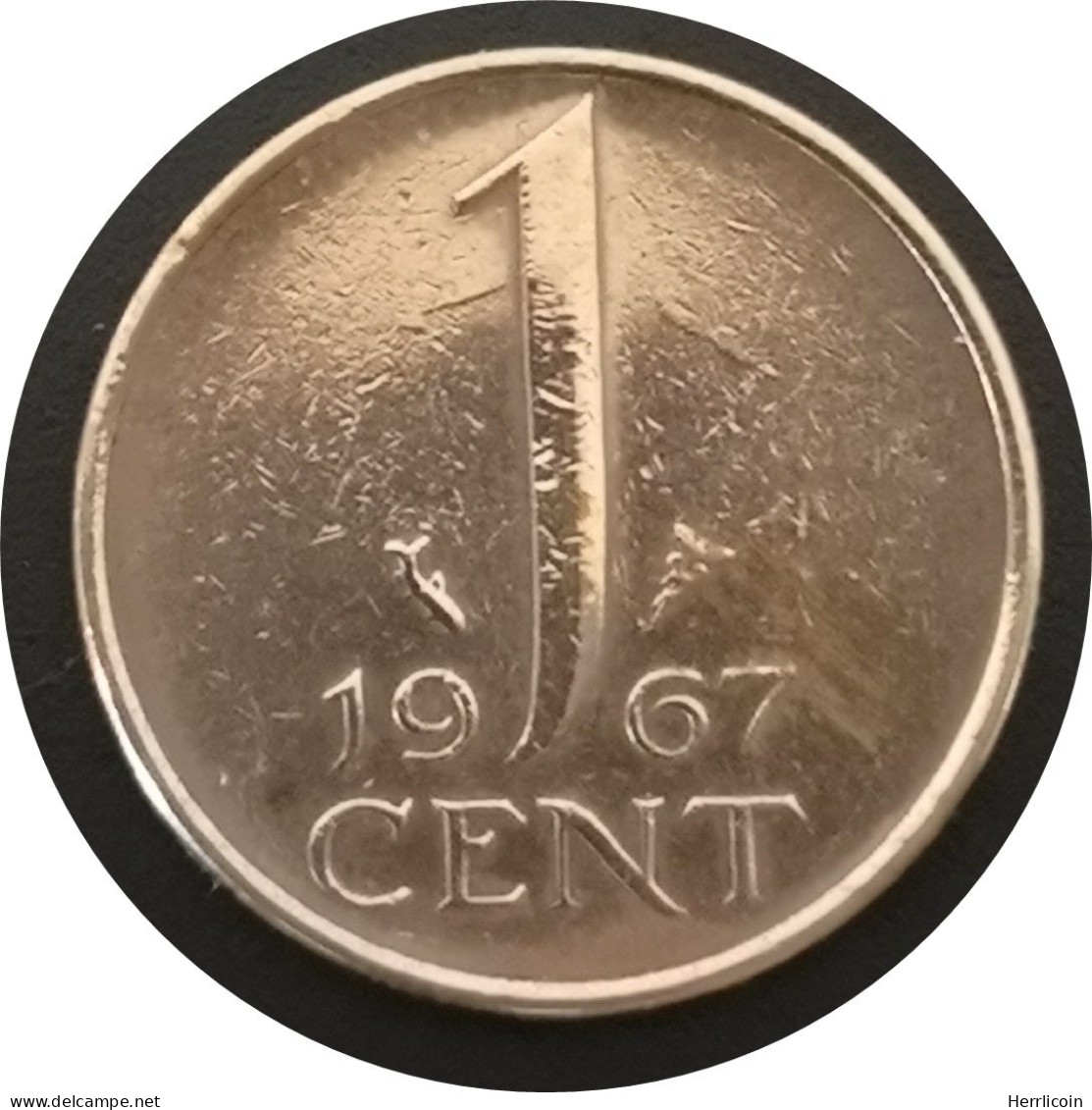 Monnaie Pays-Bas - 1967 - 1 Cent Juliana - 1948-1980 : Juliana