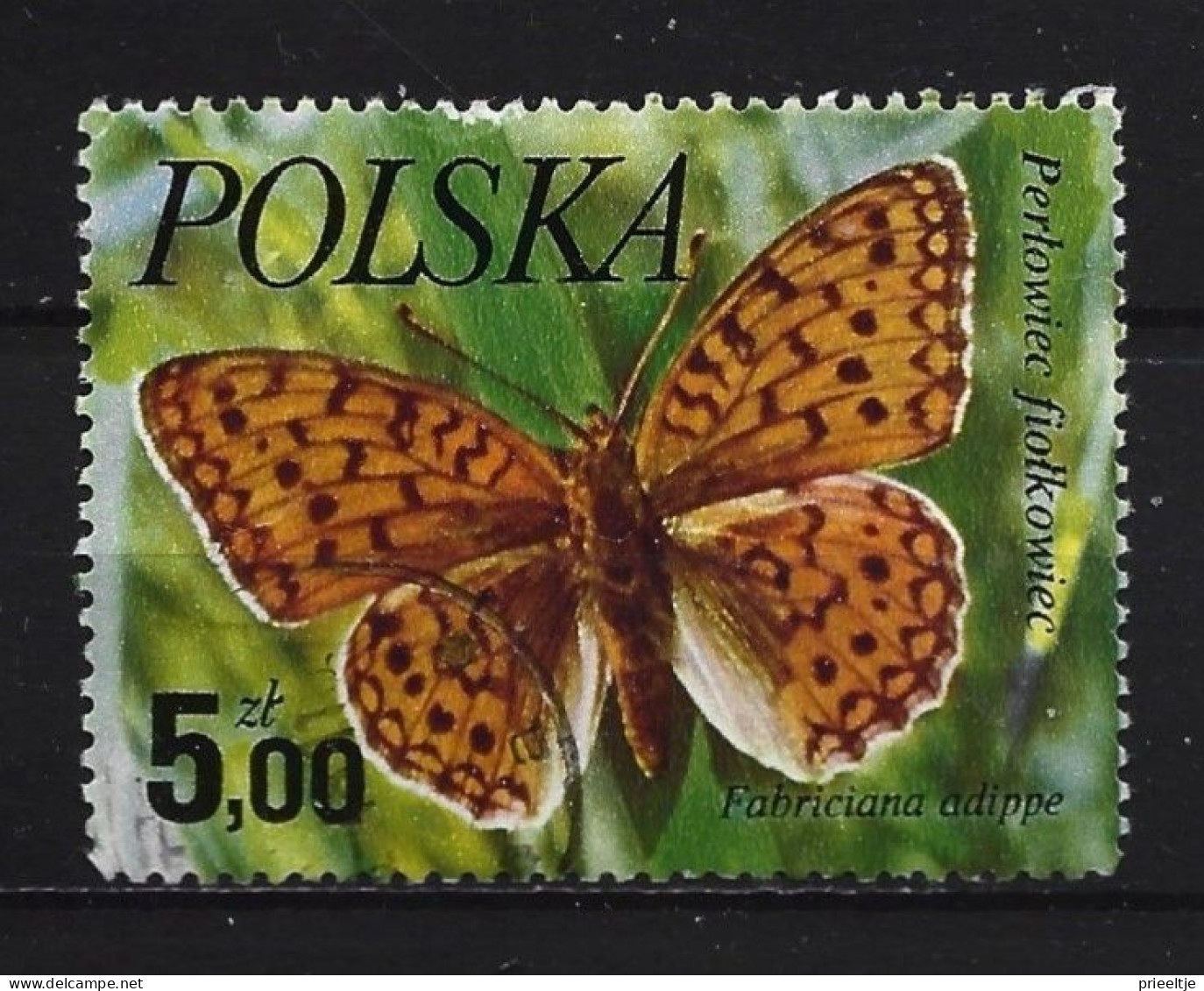 Poland 1977  Butterfly  Y.T. 2349 (0) - Used Stamps