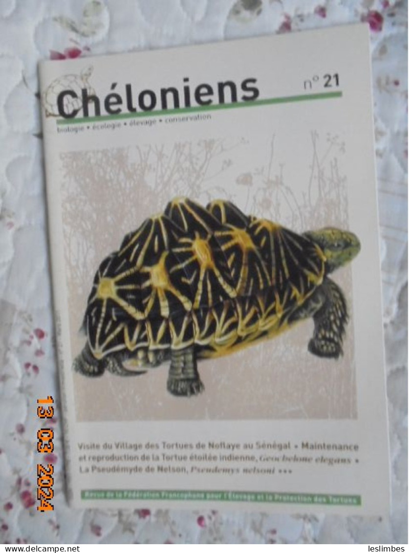 Cheloniens :  Revue De La Federation Francophone Pour L'Elevage Et La Protection Des Tortues (Mars 2011) No. 21 - Animales