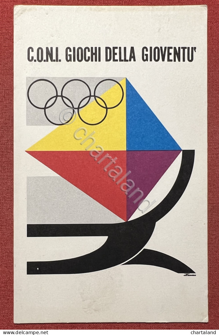 Cartolina Sport - C. O. N. I. Giochi Della Gioventù - 1930 Ca. - Personalidades Deportivas