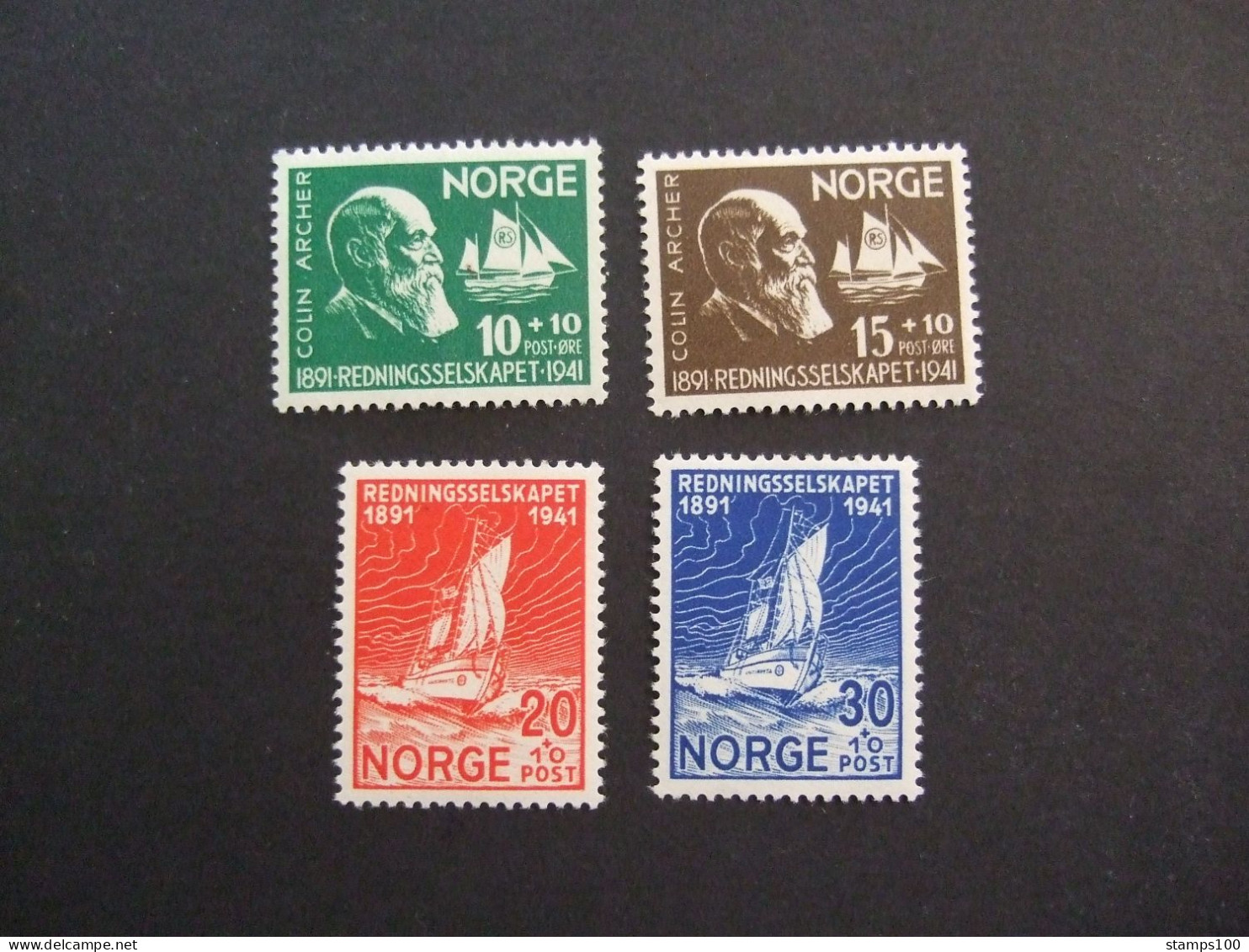 Norvegia Norge 1941 MiN°232/05 4v MNH** (A29-02-tvn) - Neufs